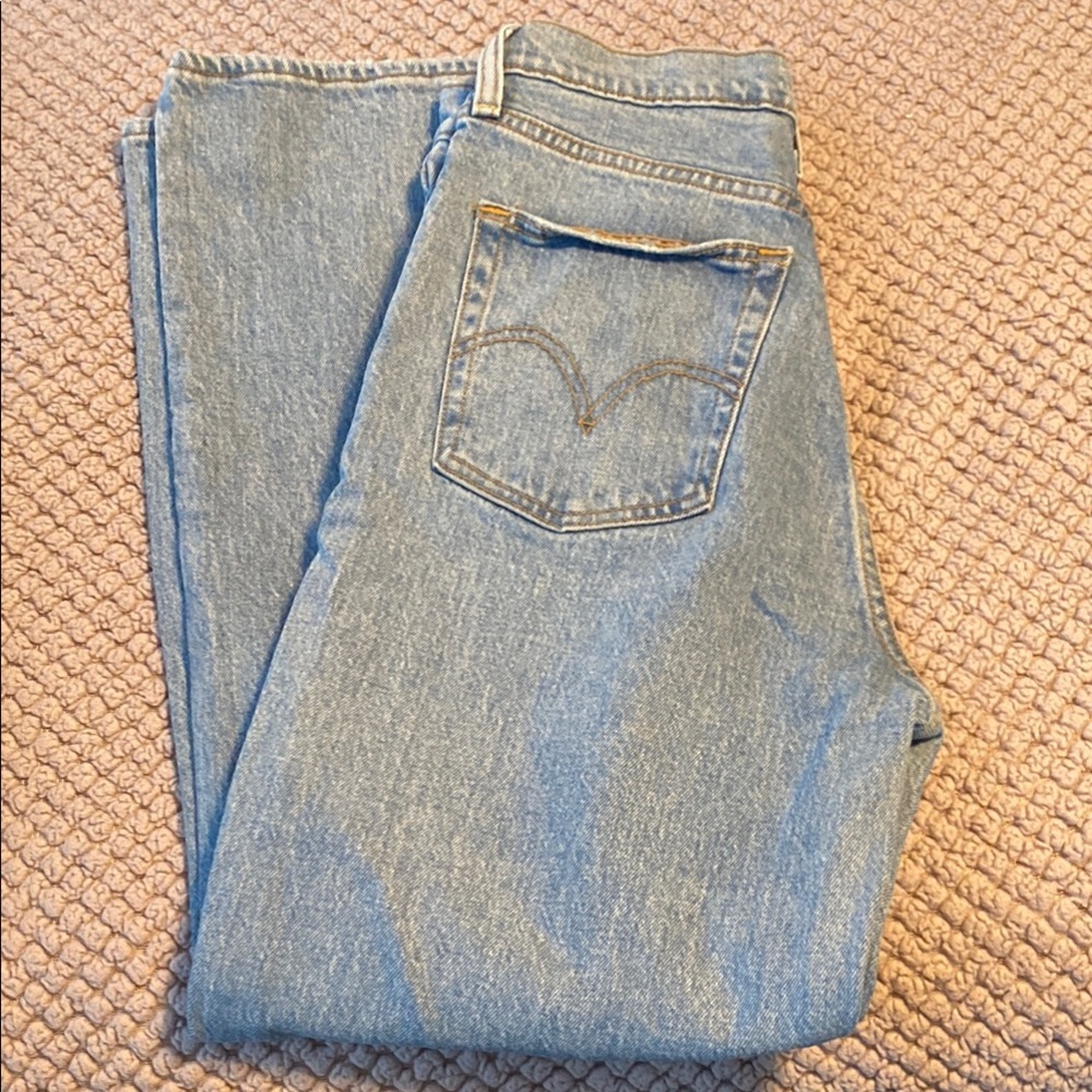Levis Classic Blue Denim Jeans